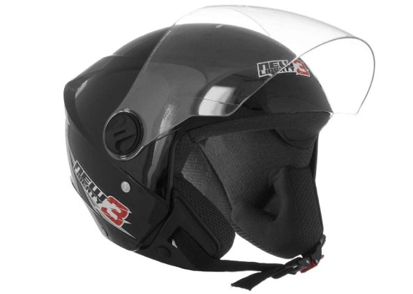 CAPACETE ABERTO PRO TORK NEW LIBERTY 3 SOLID PRETO TAM. 58