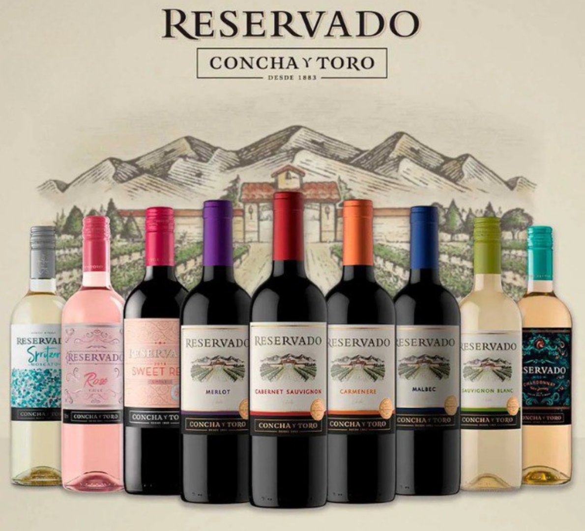 Concha y Toro Reservado Sweet Red 750ml
