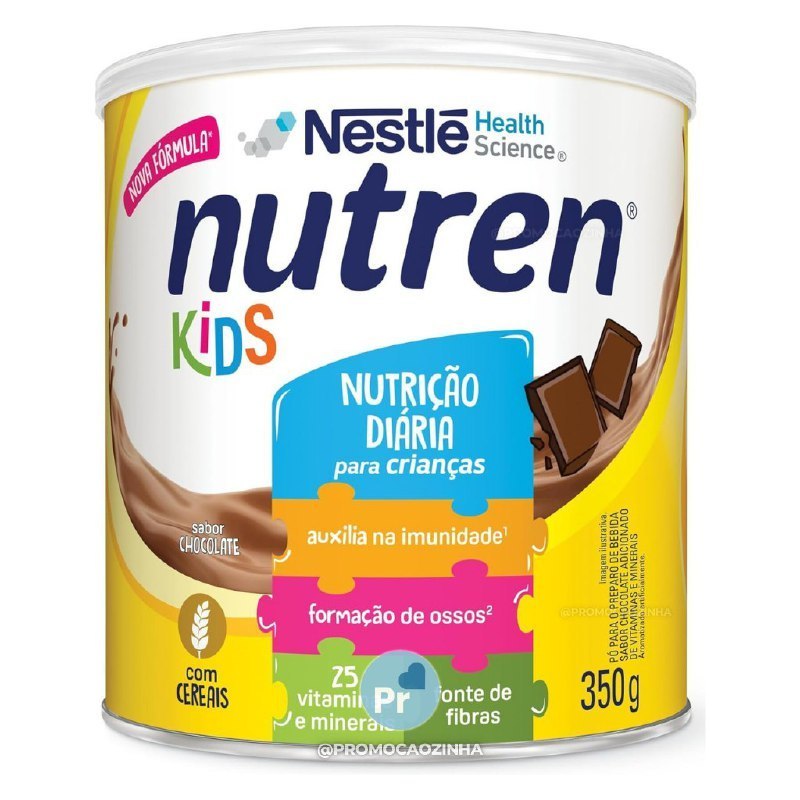 Nutren - Suplemento Alimentar Kids - Chocolate 350G