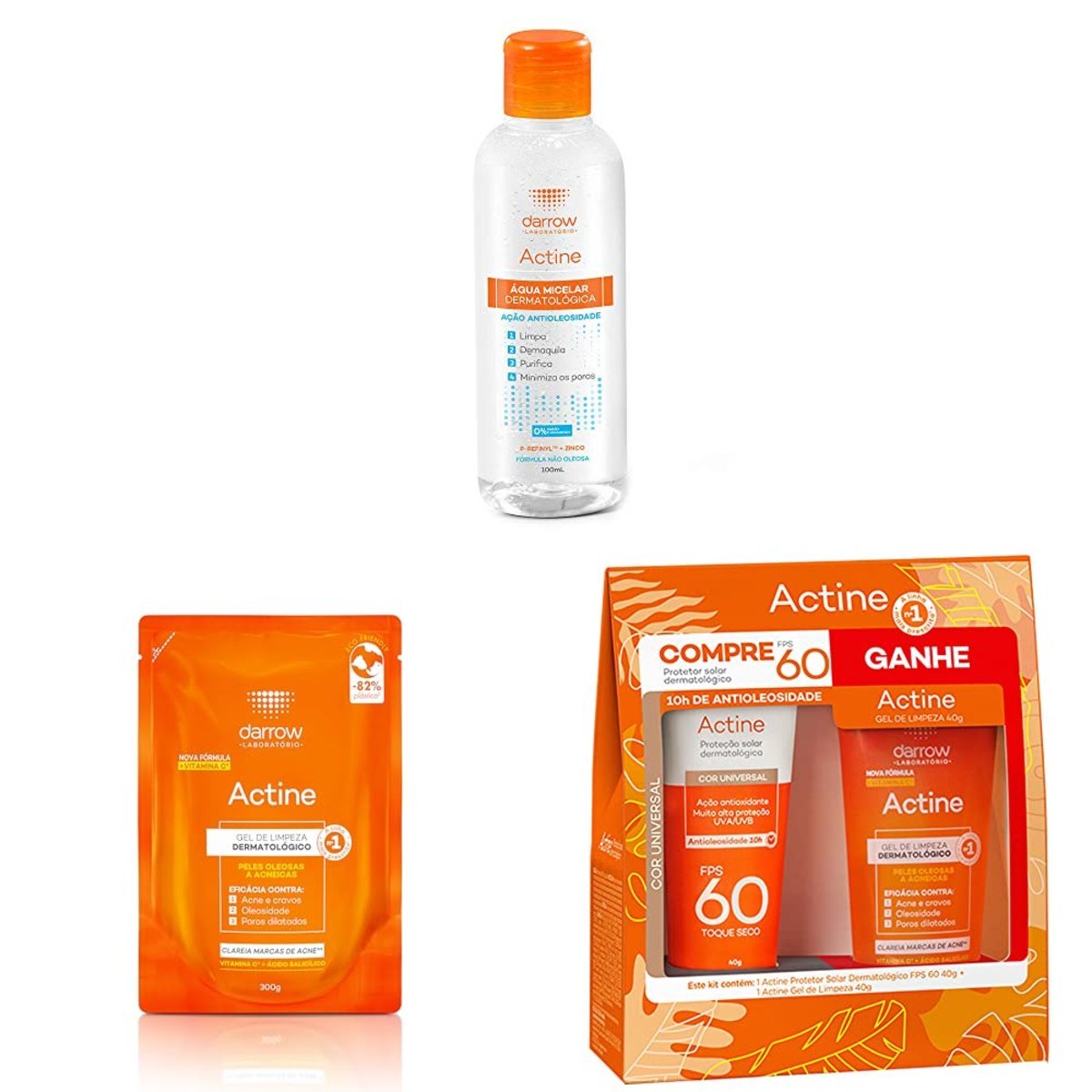 Darrow Actine Gel de Limpeza Dermatológico Facial