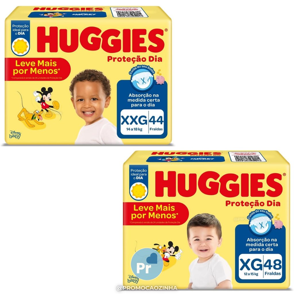 Fralda Huggies Proteção Dia XXG