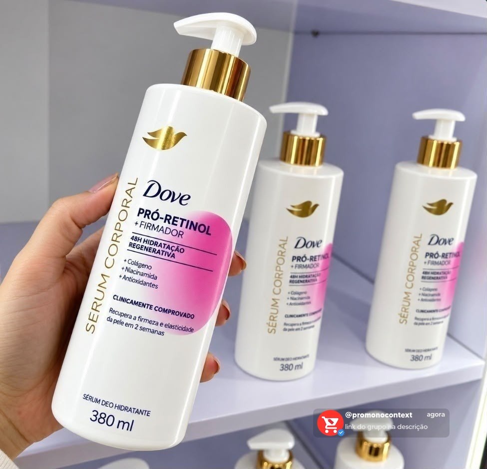 Dove Sérum Hidratante Corporal Pró-Retinol + Firmador 380ml