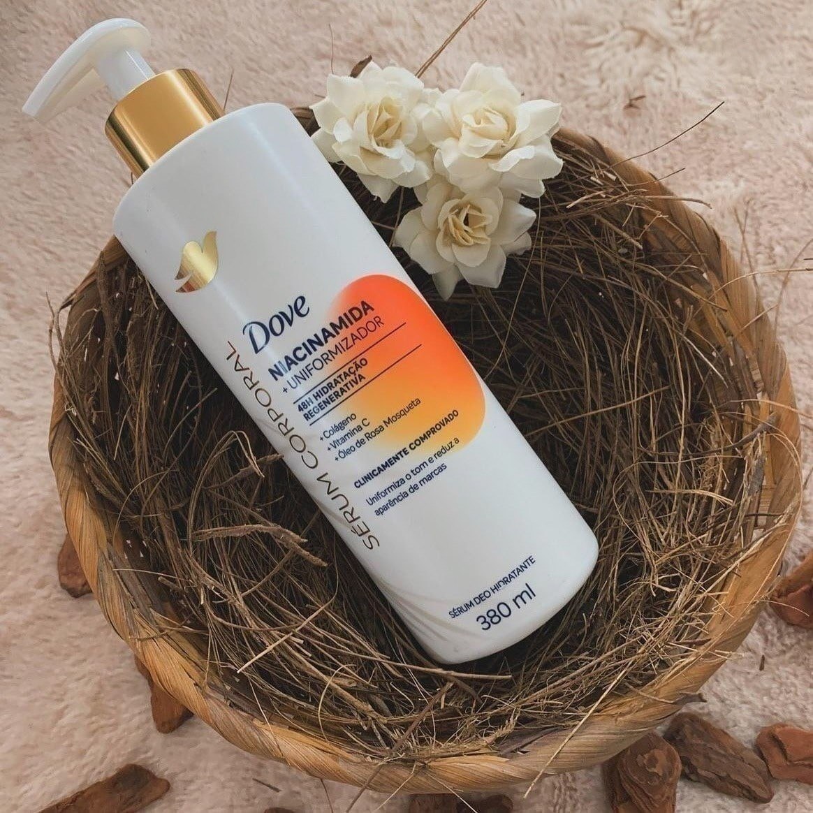 Dove Sérum Hidratante Corporal — Niacinamida + Uniformizador 380ml