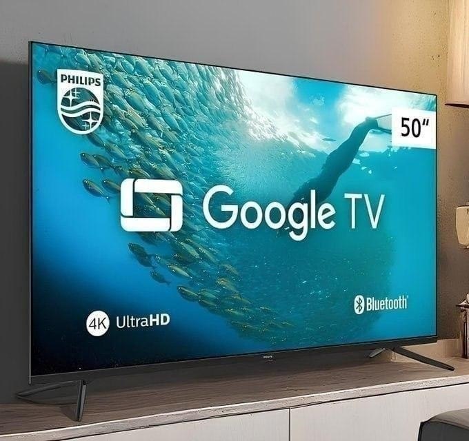 Smart Tv Philips 50 4k 50pug7019 Google Tv Comando De Voz