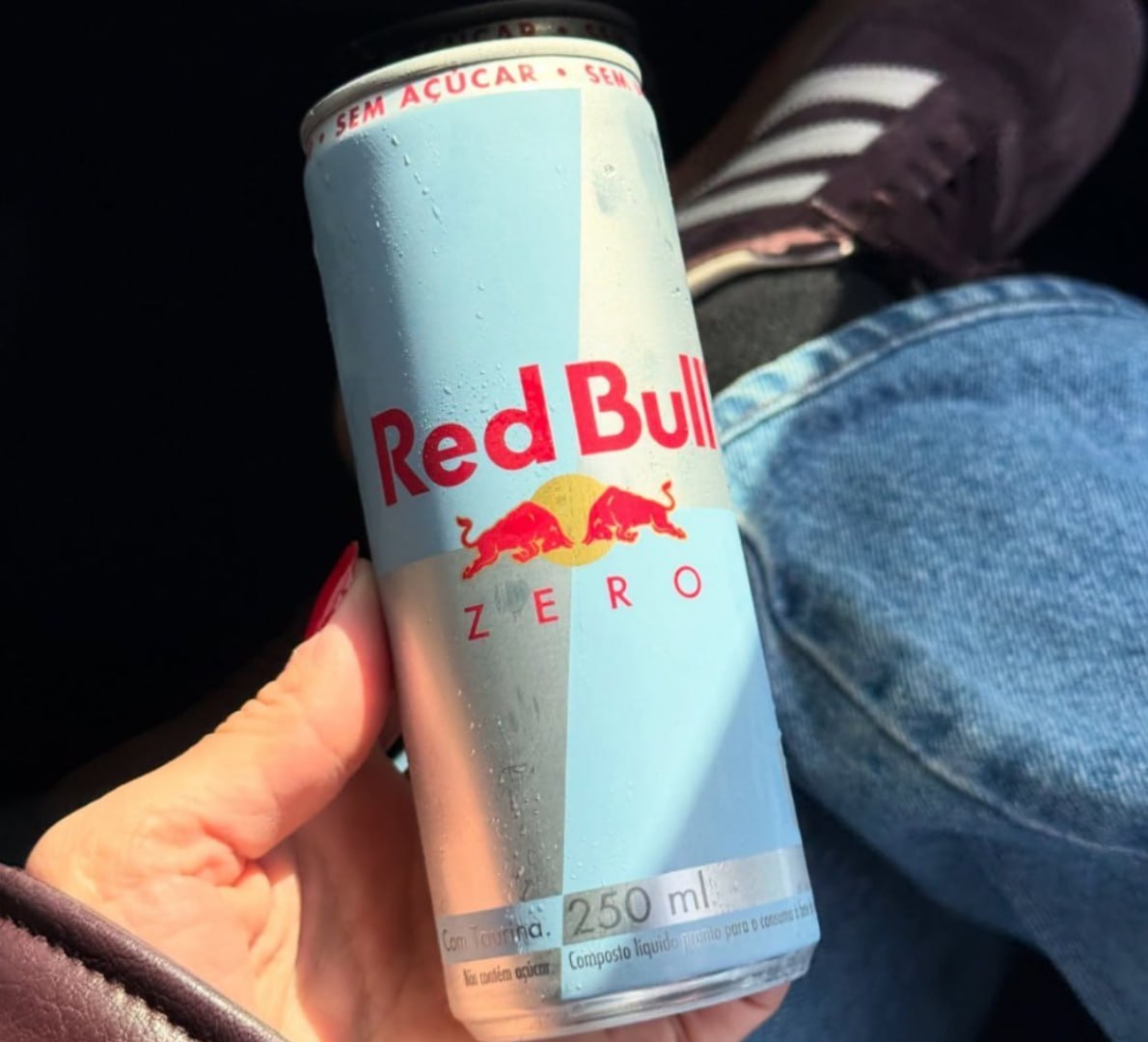 Pack de 4 Latas Red Bull Energético, Zero, Sem Açúcar, 250ml