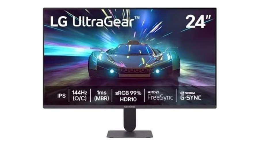 Monitor LG UltraGear™ 24G411A-B 24", FHD, 144Hz, 1ms