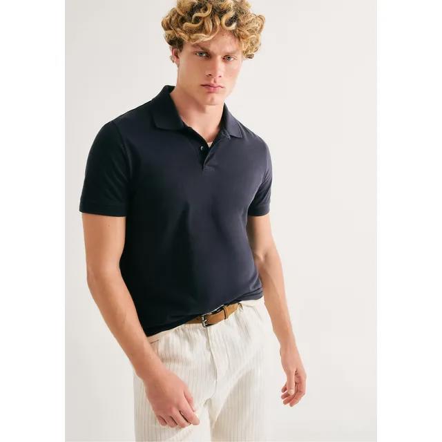 Polo Masculina Piquê Com Modelagem Regular Hering