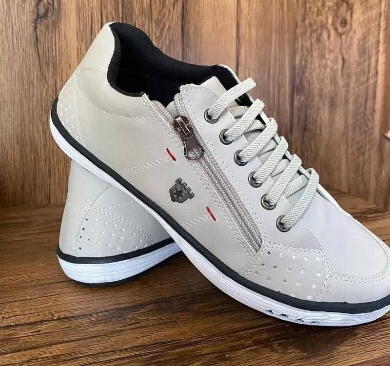 Sapatênis Leve De Zíper Super Conforto