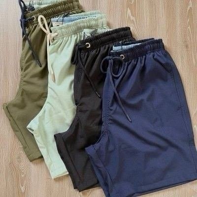 Kit Com 2 Bermudas Básicas Masculinas Em Moletom Hering