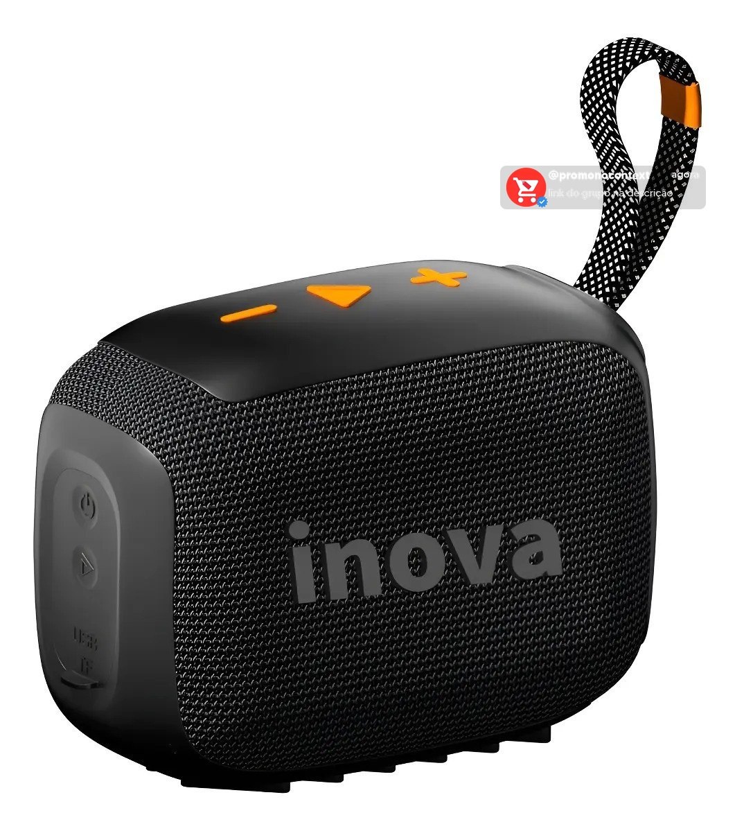 Caixa De Som Bluetooth Essential Sound Go I2go 10w Rms Resistente À Água