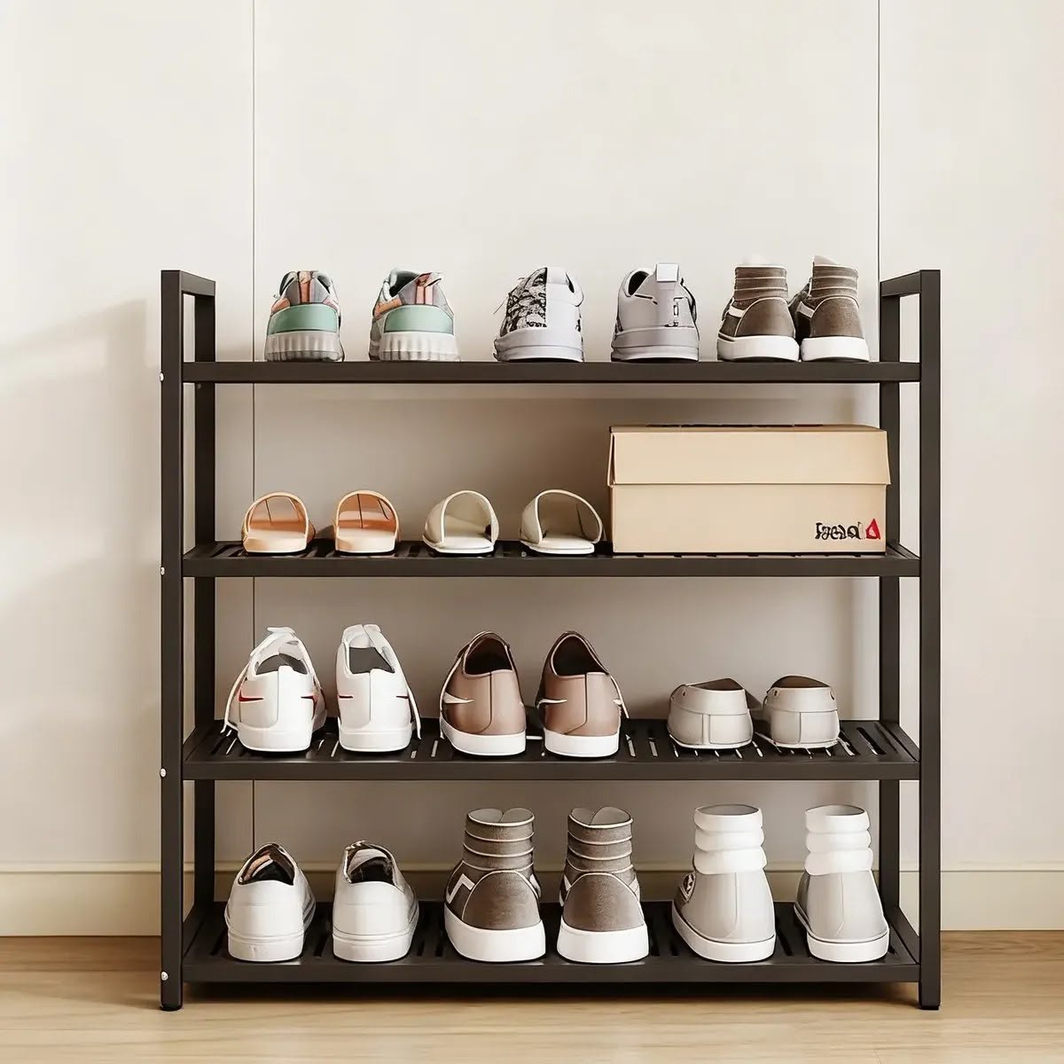 Sapateira Organizador Sapatos Empilhável Vertical 6 Andares