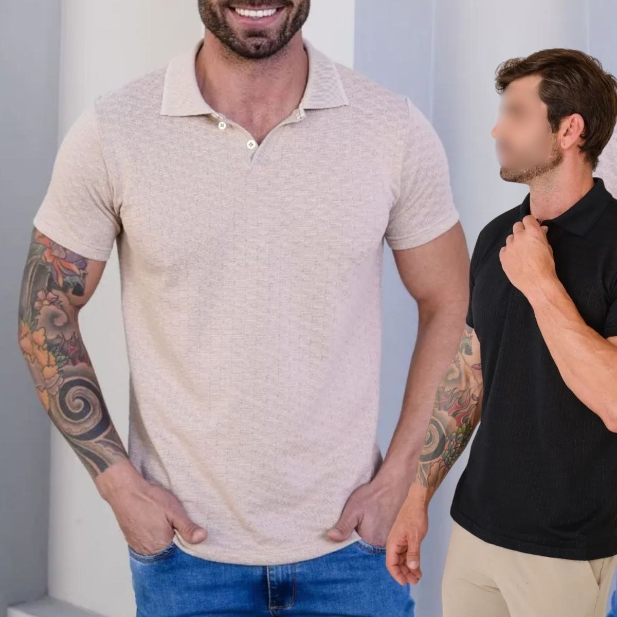 Kit com 3 Camisetas Polo Wear