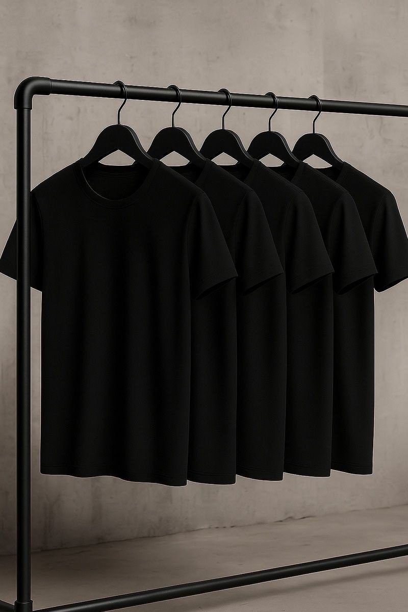 Kit 3 Camisetas Básicas Masculinas Com Bordado Hering