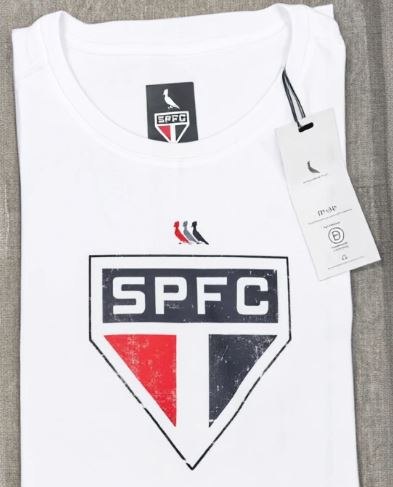 Camiseta Estampada Escudo Tripp São Paulo Reserva P
