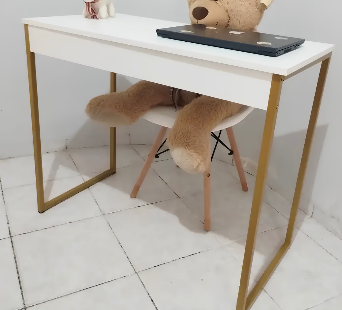 Escrivaninha De Estudos Home Office 1 Gaveta Móveis Bonatto