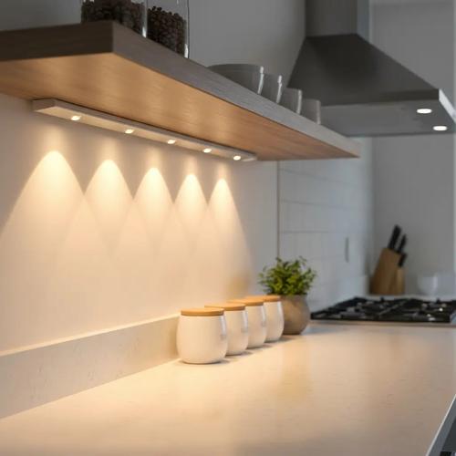 Luminária Barra Led 60cm Sensor Movimento Recarregável Usb 1.5v Branco