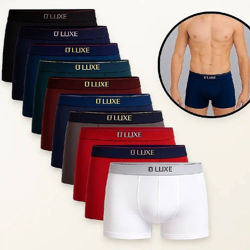 Kit 4 cuecas Zorba s/ costura algodão