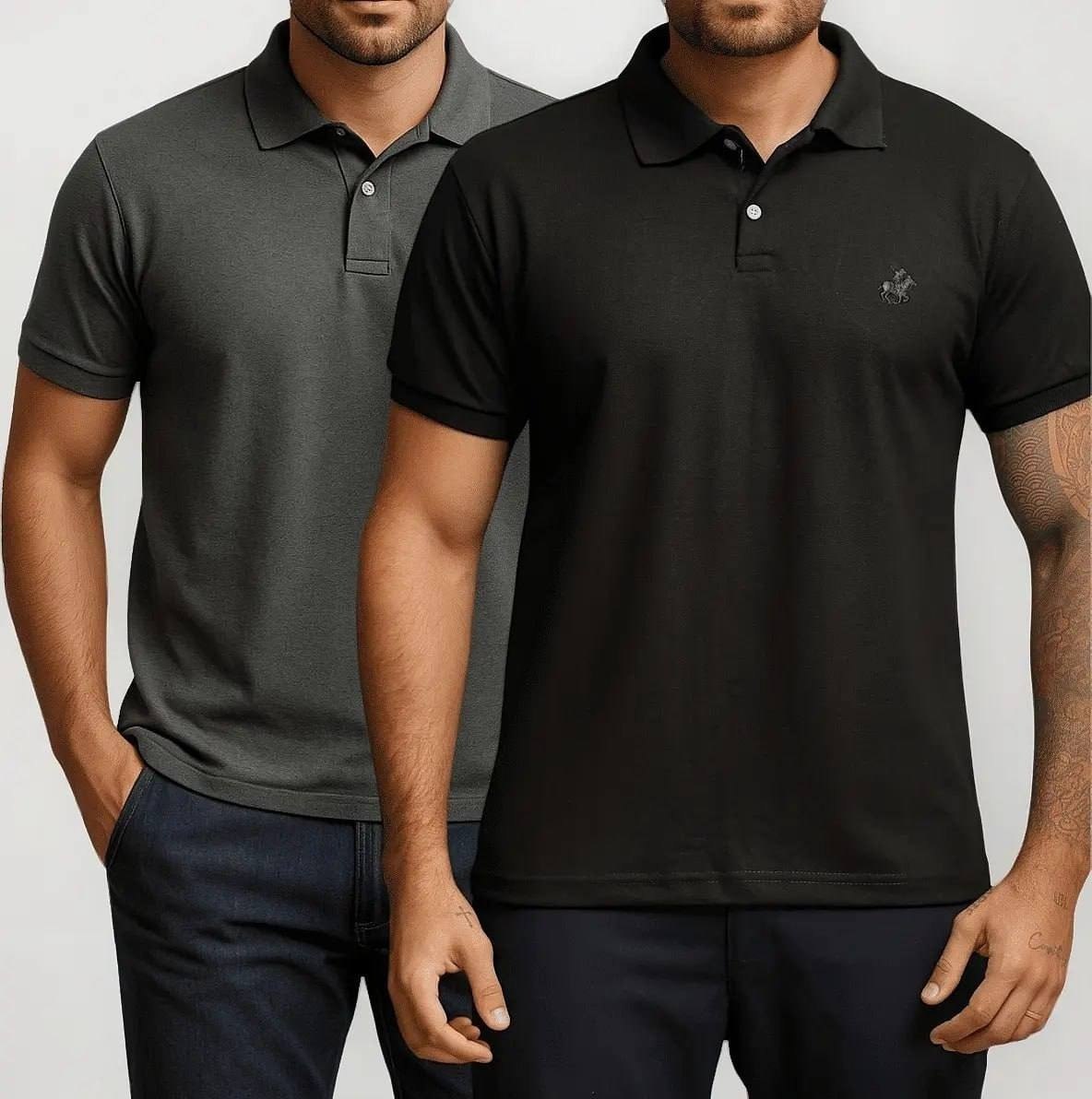 Kit 3 Camisetas Casual Masc Patch 2.0 Tee Em Algodão Oakley