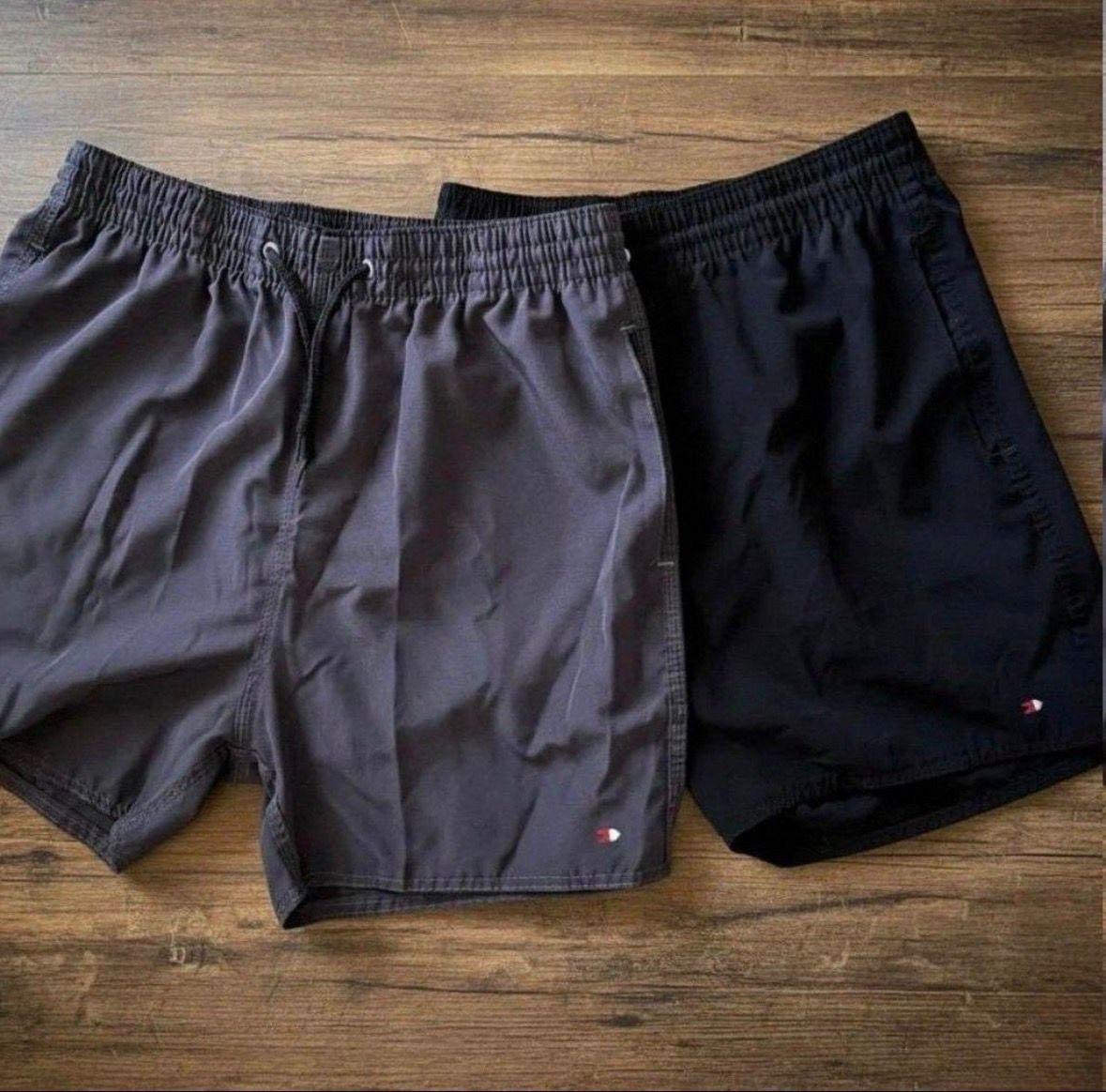 Kit 2 Shorts Bermuda Tactel Elástico Sandrini Academia Sport