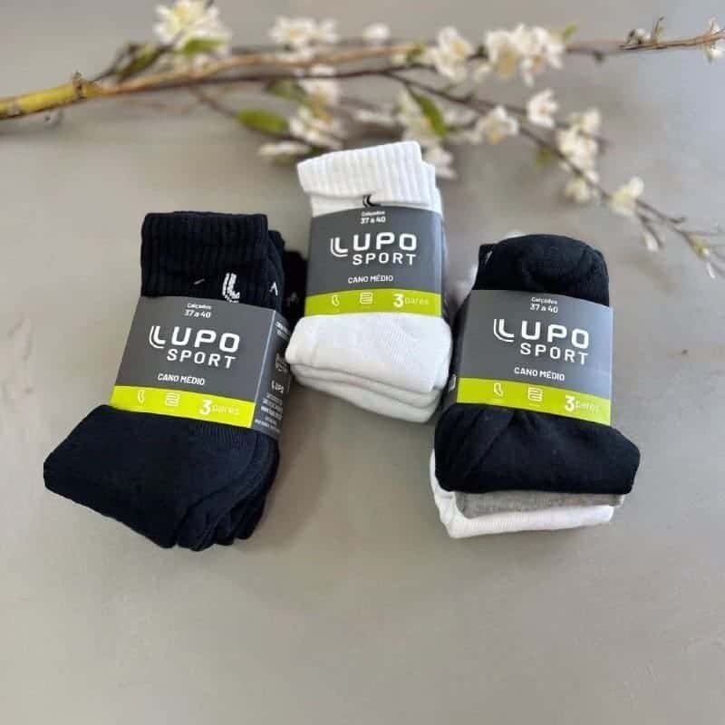 Kit 9 Pares Meias Puma Sapatilha Soquete Cano Baixo Original