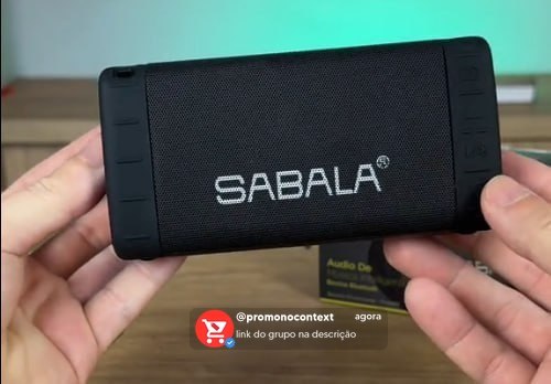 Caixa De Som Portátil Bluetooth Sabala Dr-901 Cor Preto