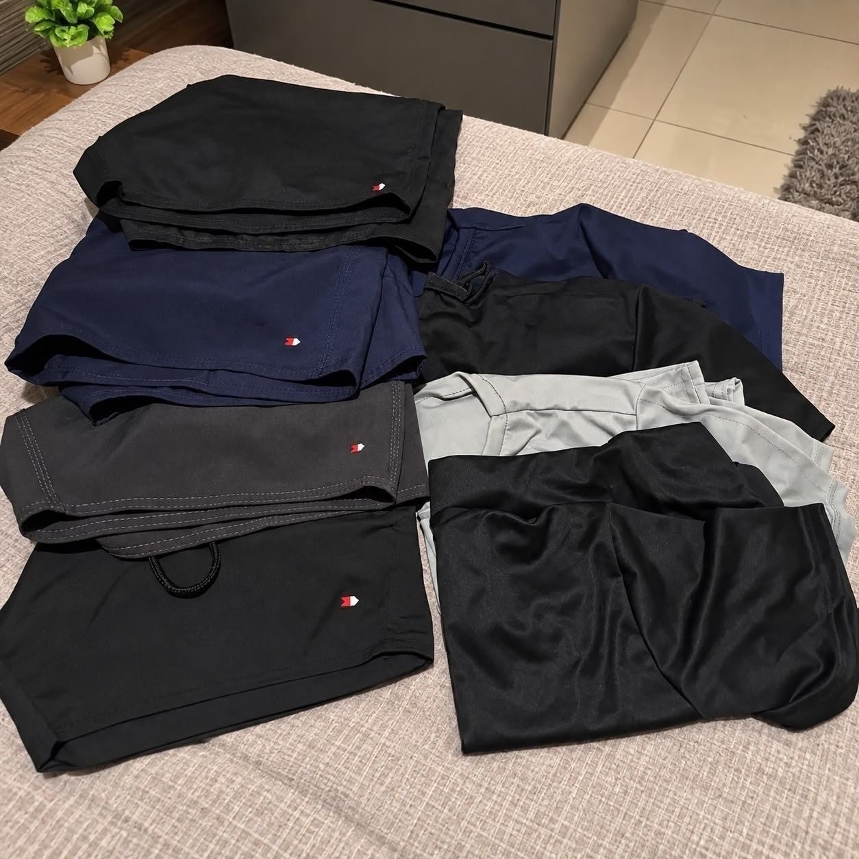 Kit 8 Peças Dry Fit 4 Camisetas + 4 Shorts Academia Sandrini