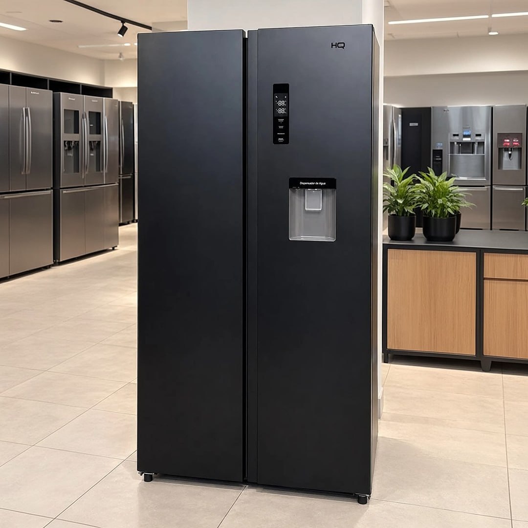 Geladeira Side By Side Frost Free 480l Hq Hq-480sbswd