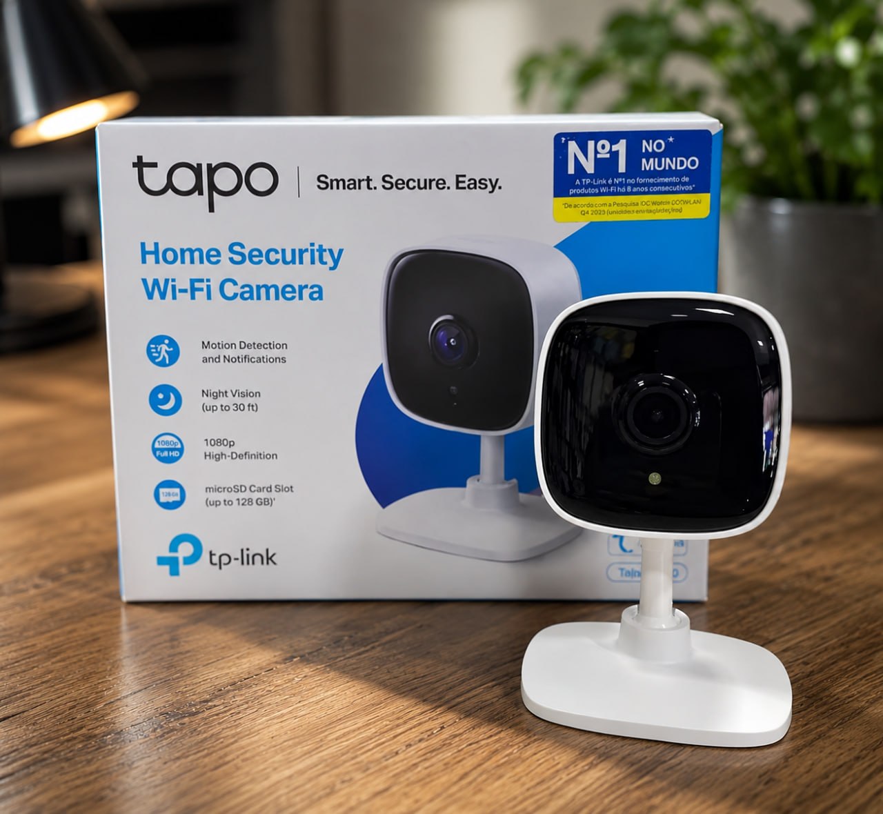 Camera De Seguranca Wi-fi Full Hd Tp-link Tapo C100