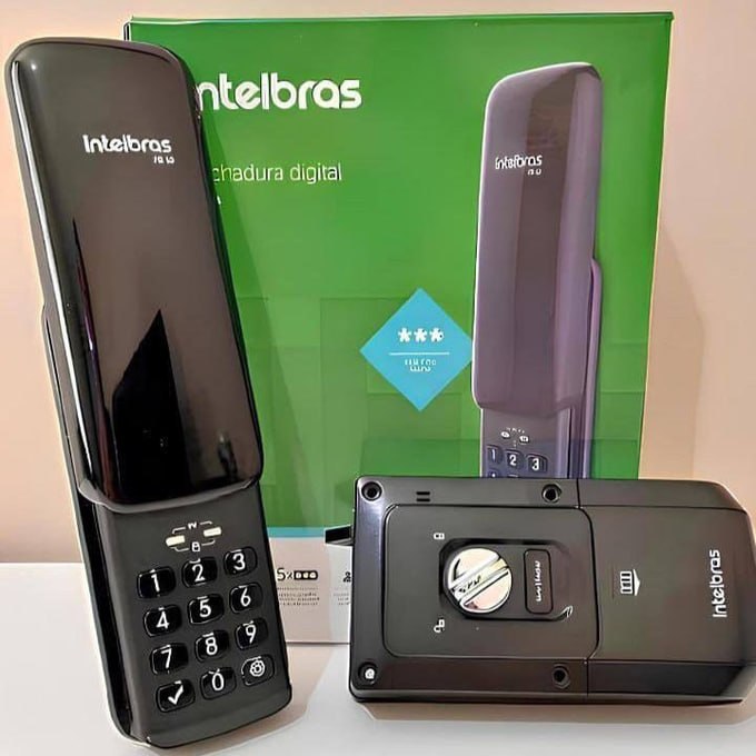 Intelbras FR 10 Fechadura Digital De Sobrepor Abertura Por Senha