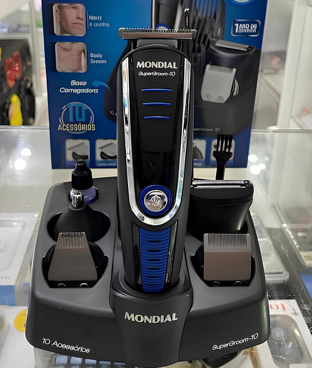Aparador de Pelos Super Groom 06 - Mondial