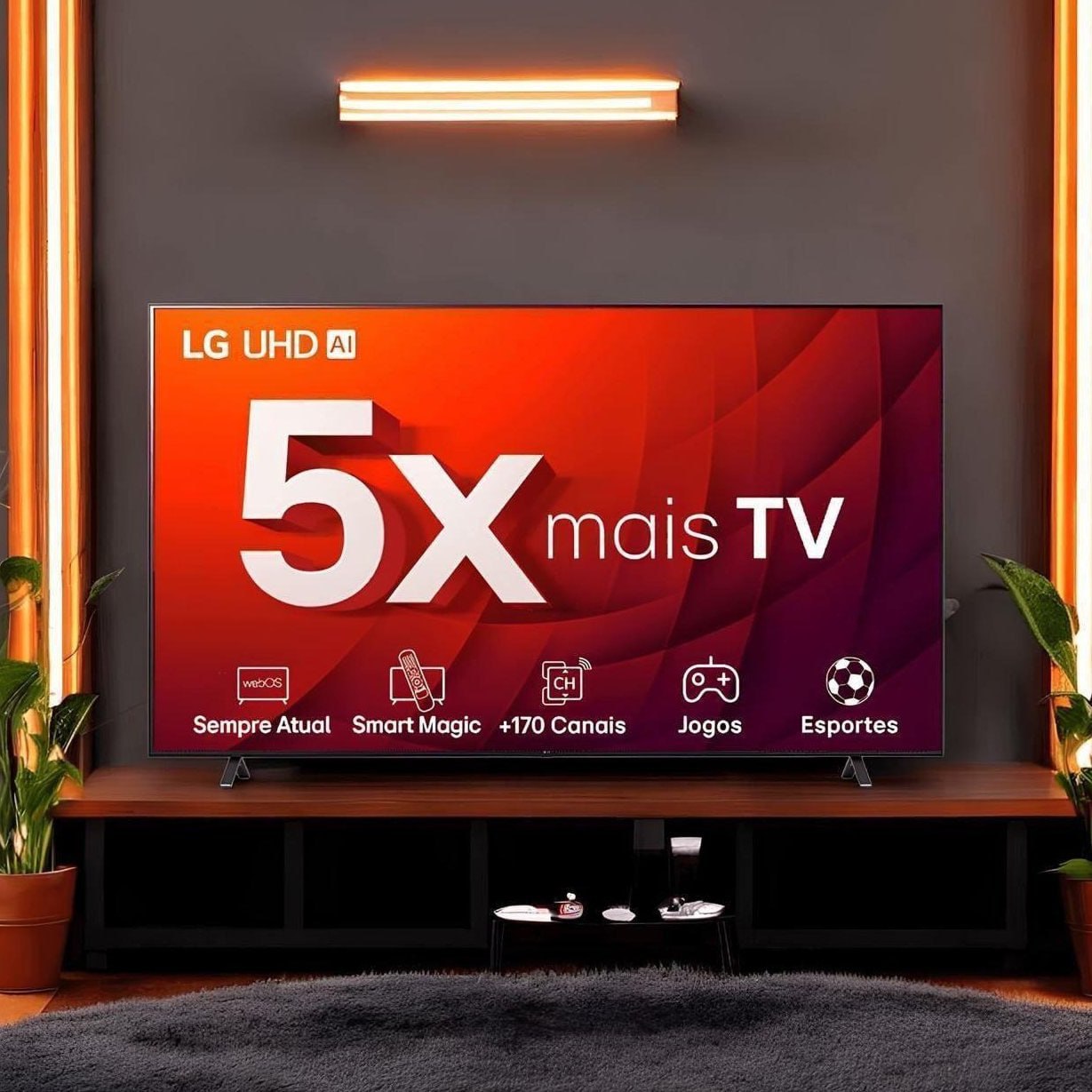 Smart Tv LG 43 Led Fhd Hdr Hdmi Wi-fi Thinq Ai Airplay Alexa