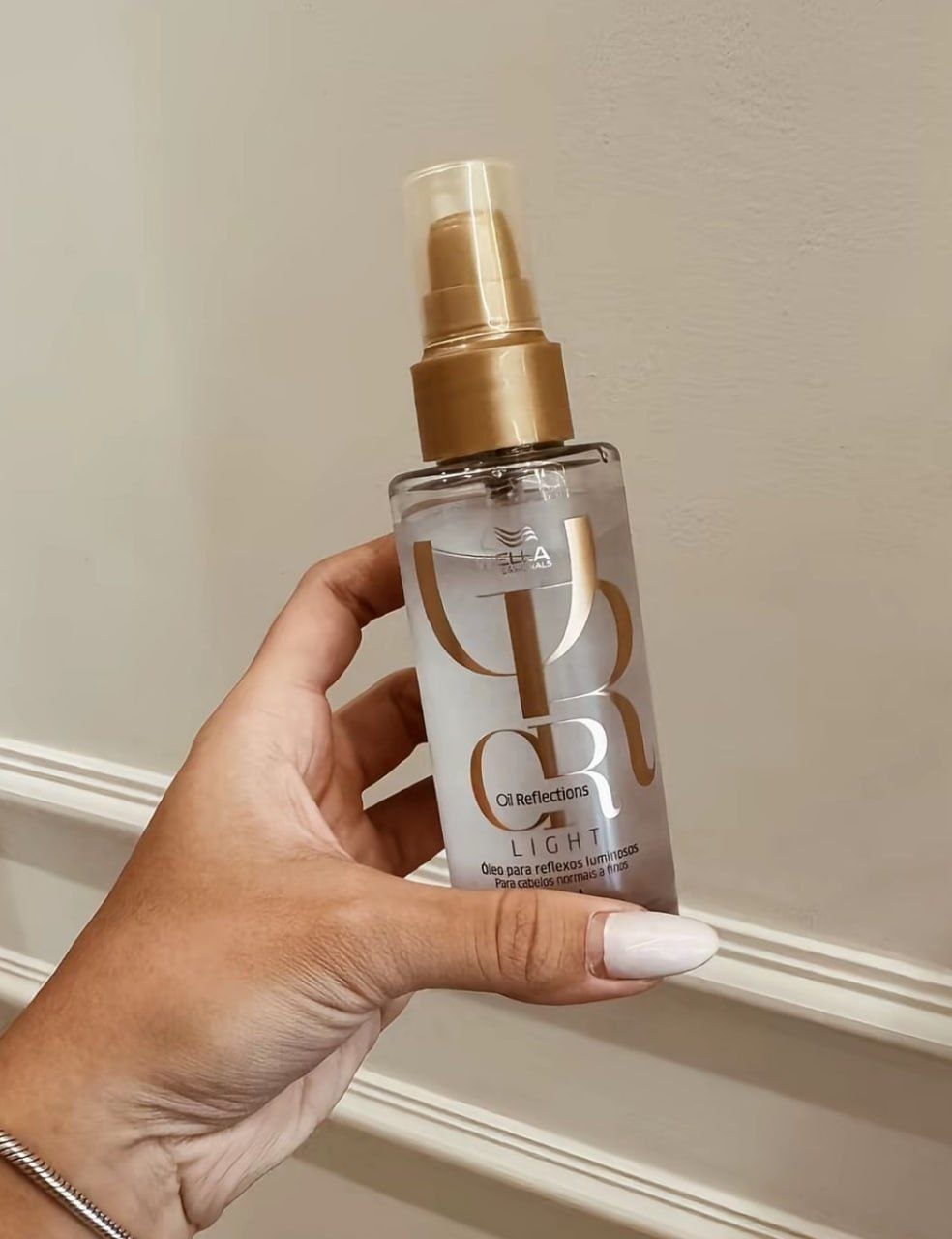 Finalizador Wella Professionals Oil Reflections Light De 100ml
