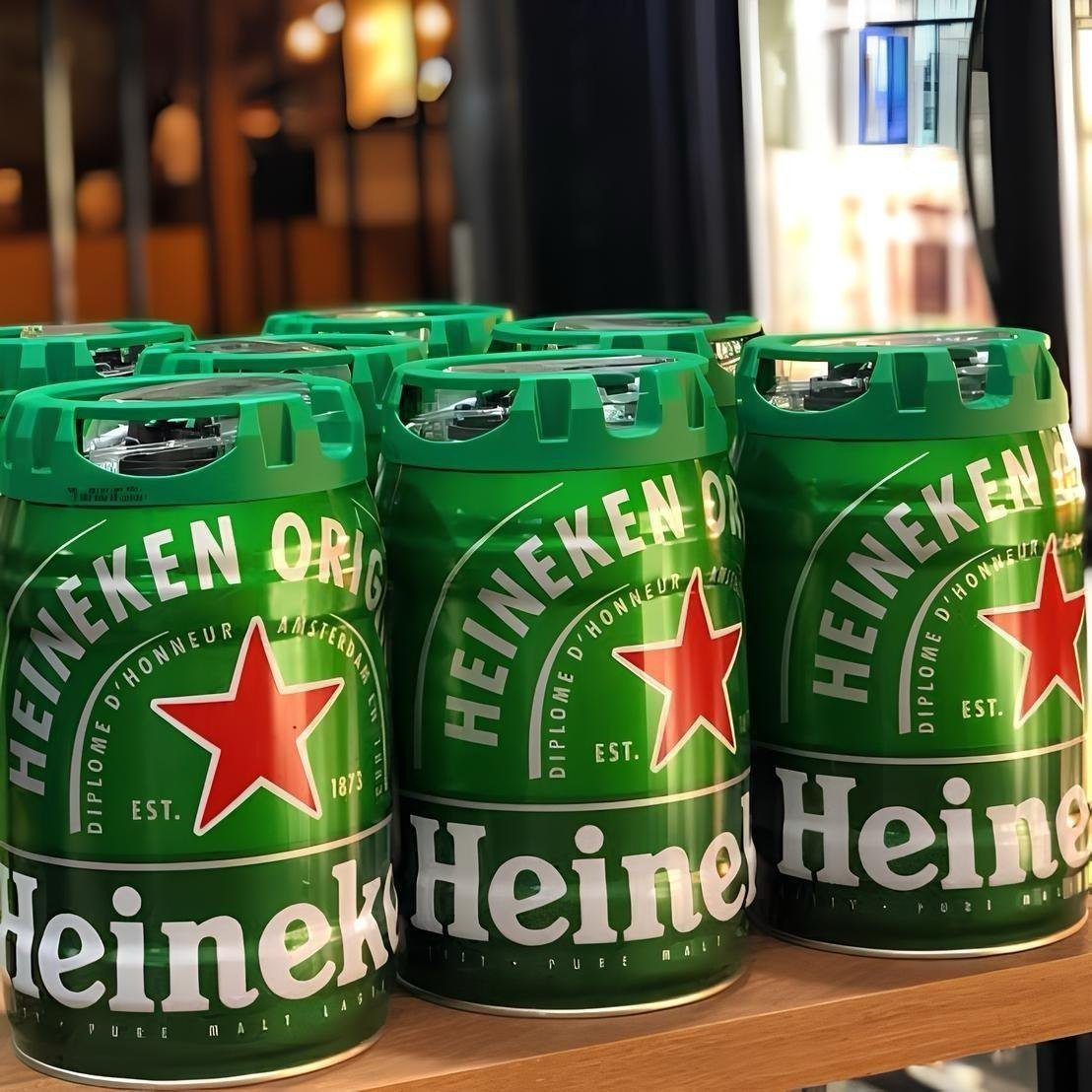 Cerveja Premium Heineken Barril 5 Litros
