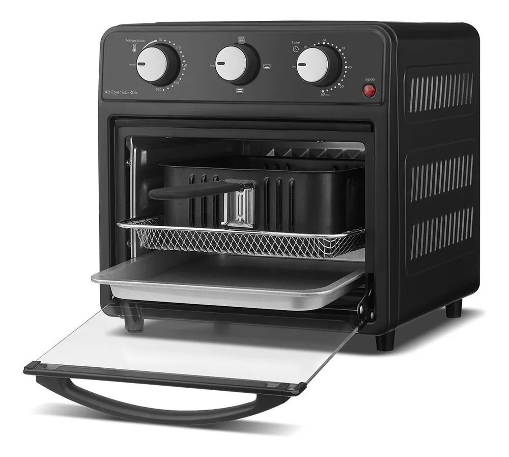 Fritadeira Sem Óleo E Forno Elétrico Oven Fry 12L 4x1 Elgin - 127v