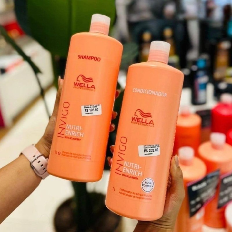 Kit Wella Professionals Invigo Nutri-enrich Salon Duo