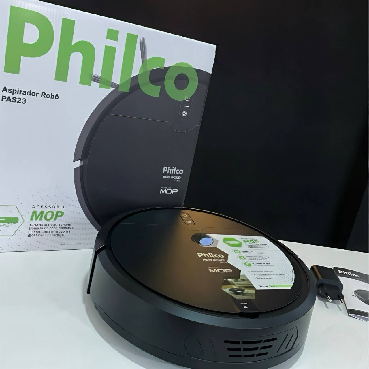 Aspirador de pó robô Philco 3 em 1 PAS23