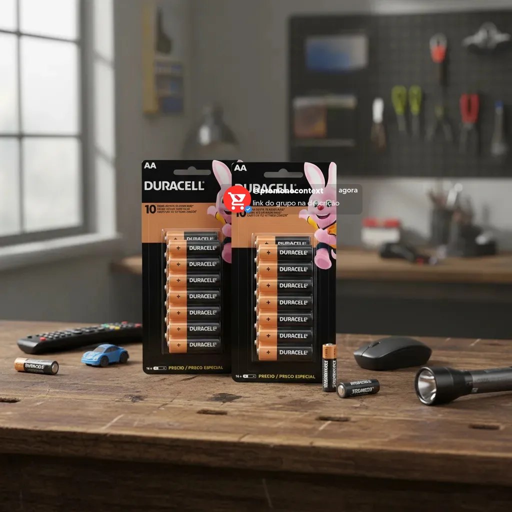 Kit Com 32 Pilhas Alcalinas Aa Pequenas Duracell