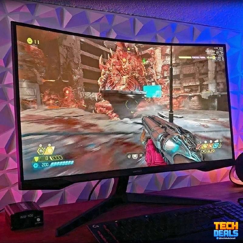 Monitor Gamer Samsung Odyssey G5 32" QHD 165Hz
