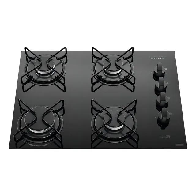 Cooktop Itatiaia Essencial 4 Bocas Preto