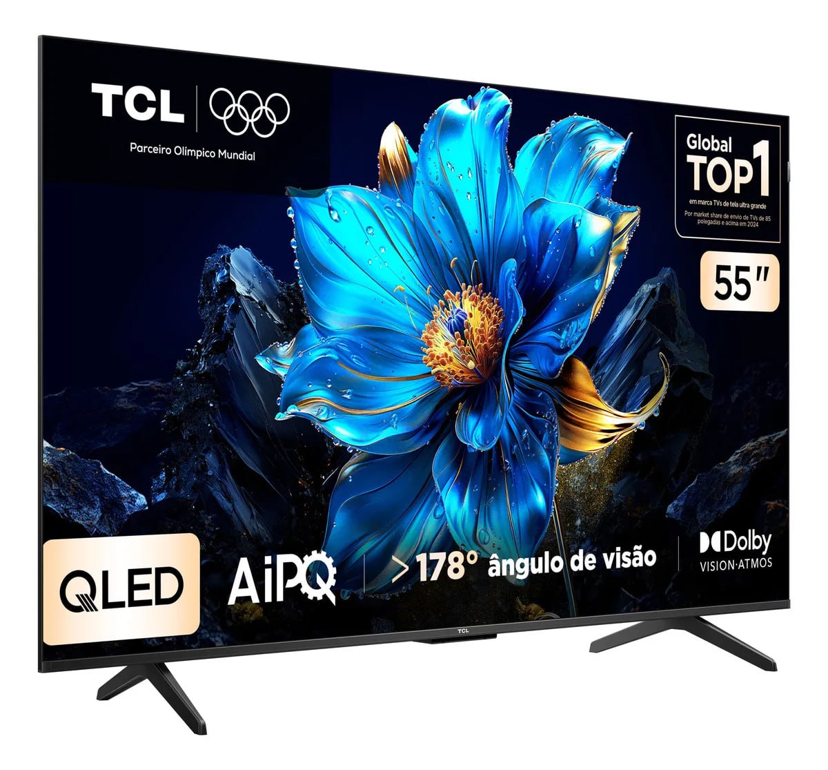 Smart Tv 55" Philco 4K UHD Led Roku Tv