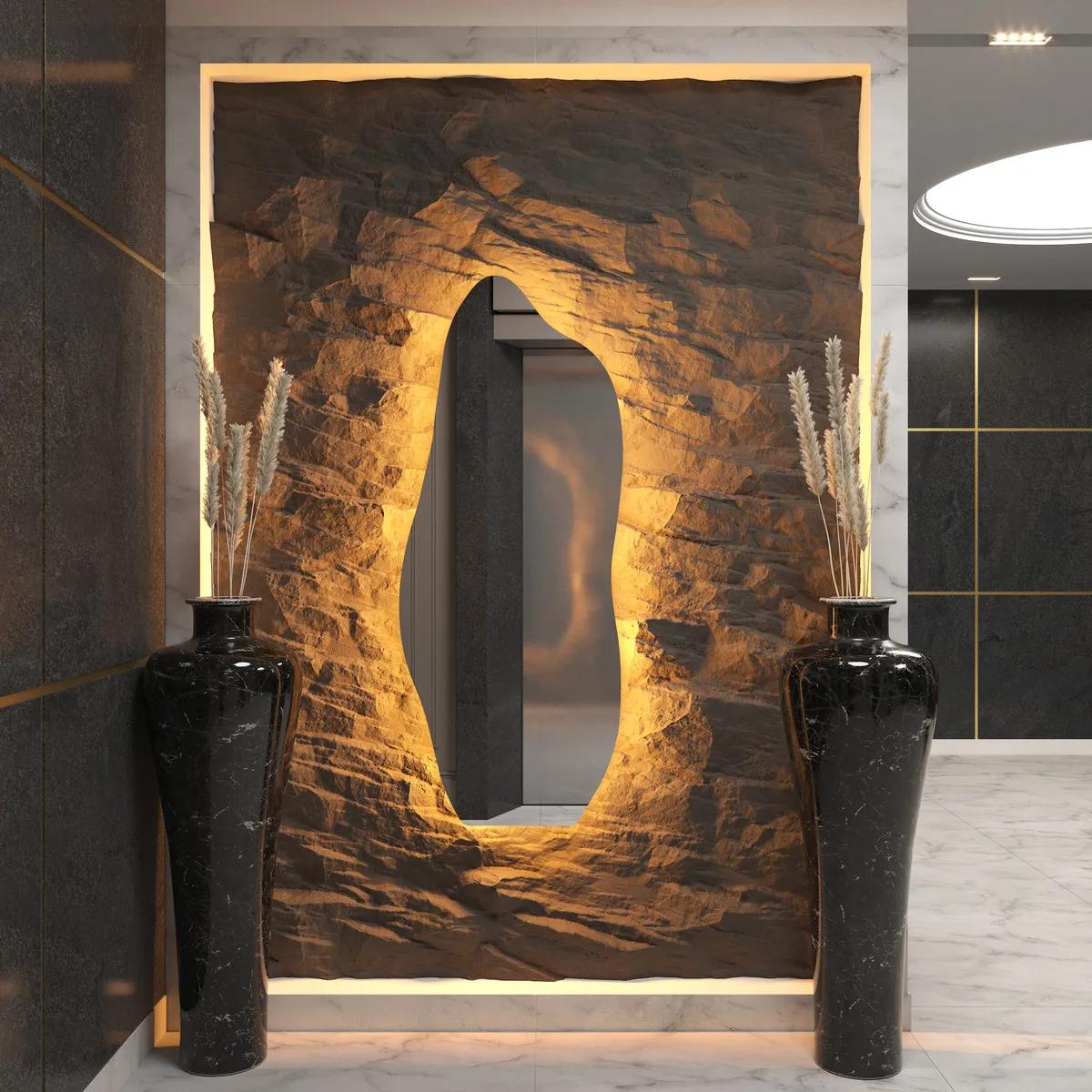 Espelho 170x70 Orgânico LED Grande Corpo Inteiro