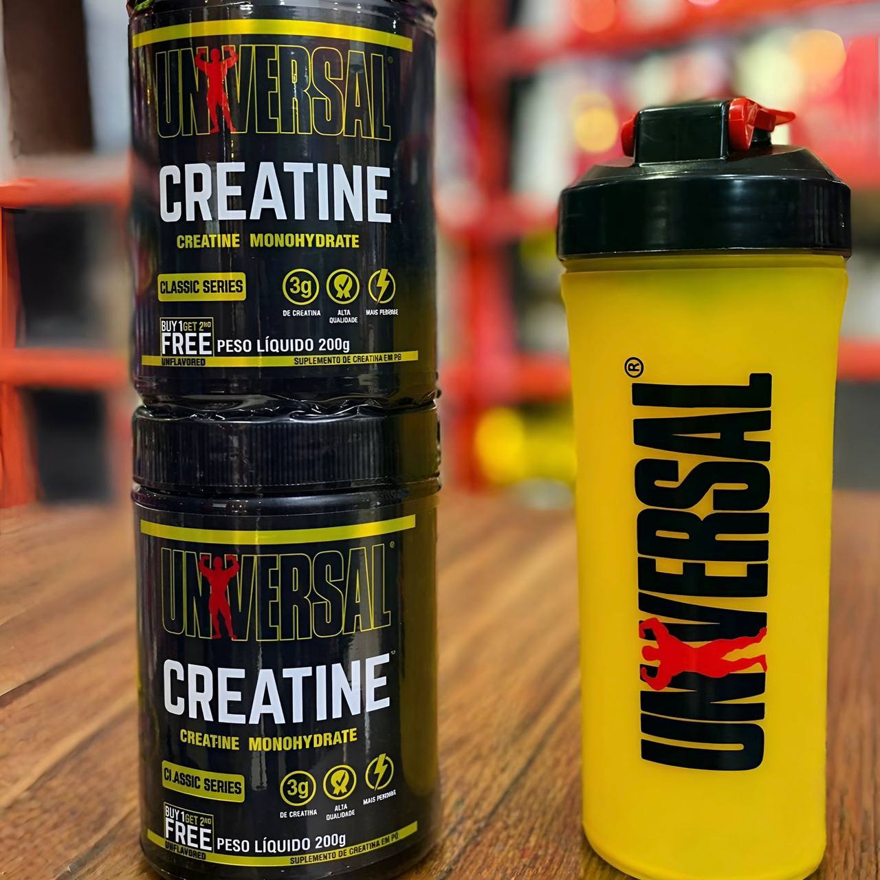 Creatina Universal Nutrition 200ml + Coqueteleira