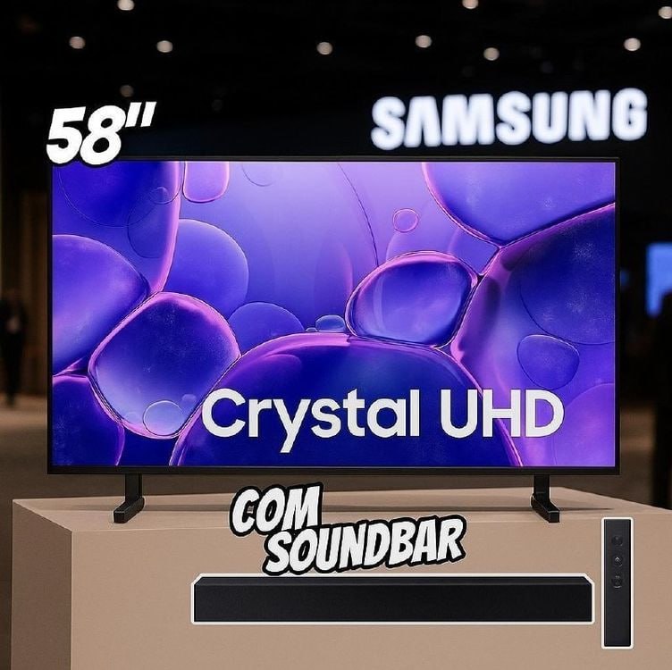 Smart Tv 58 Crystal Uhd 4k