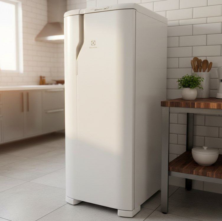 Geladeira Electrolux Cycle Defrost 240L Degelo Prático Uma Porta
