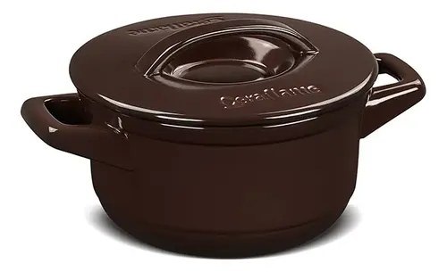 Caçarola Duo 16cm 1100ml Chocolate Ceraflame