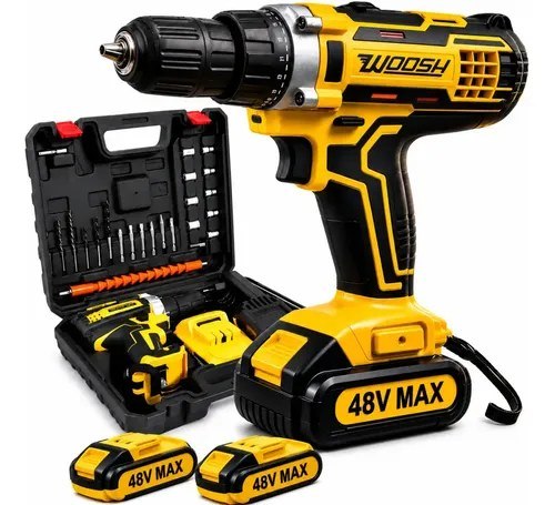 Parafusadeira e Furadeira de Impacto 21V 3/8" The Black Tools