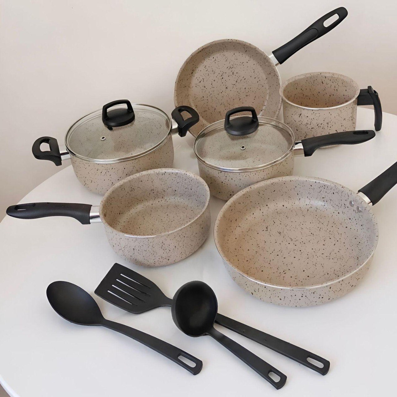 Jogo De Panelas 8 Peças Teflon Antiaderente