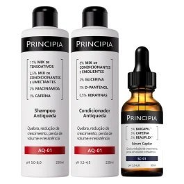 Kit Antiqueda Trio Shampoo + Condicionar + Sc-01