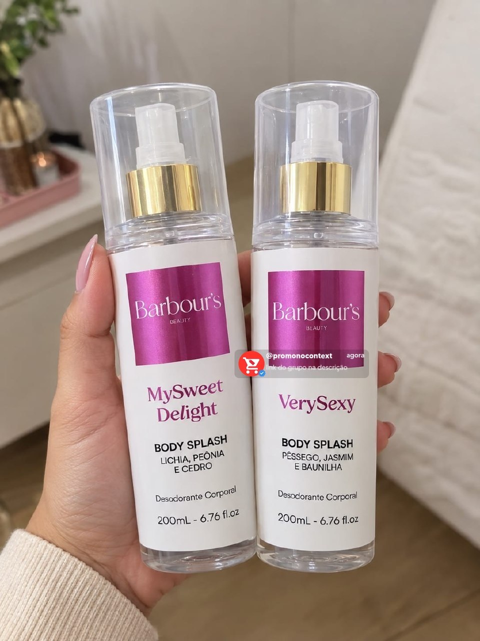 Body Splash My Sweet Delight E Very Sexy Barbour's 200ml