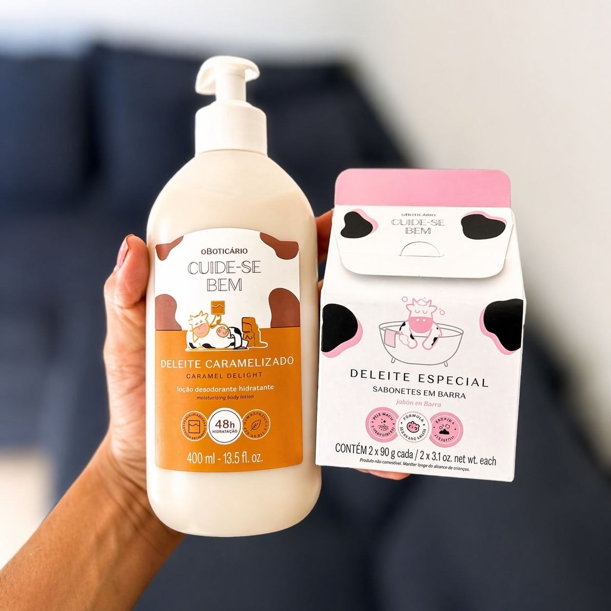 Combo Presente Dia Das Mães Cuide-se Bem Deleite Caramelizado